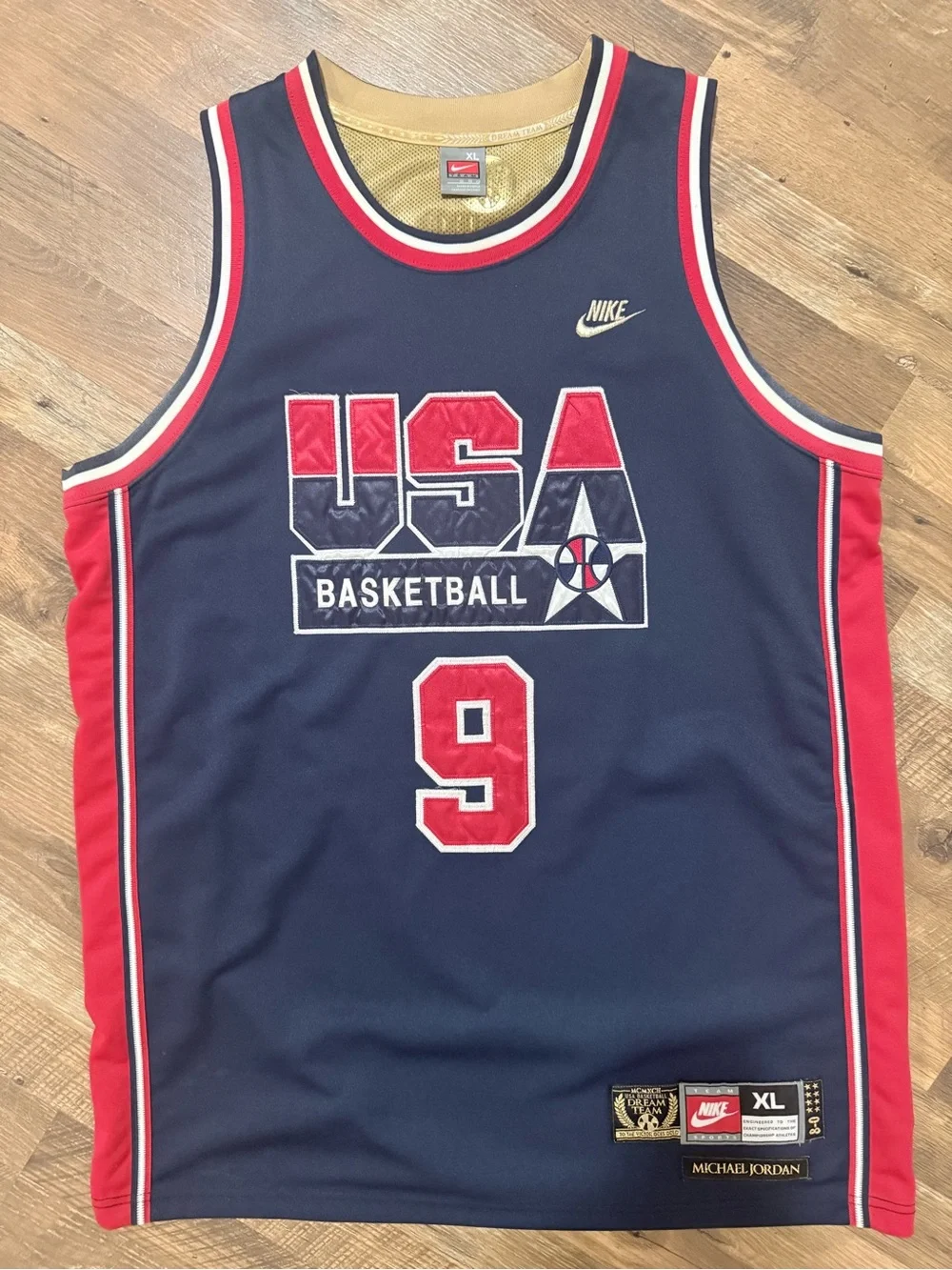 Nike Vintage USA Dream Team Michael Jordan Jersey